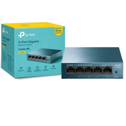 Switch-Tp-link-Ls105g-5-Puertos-Gigabit-Desktop-Litewave