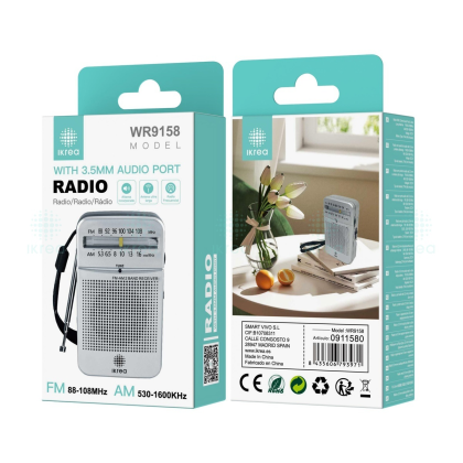 ikrea-wr9158-radio-fm-88-108mhz-am-20-1600khz-con-antena-larga-y-correa-blanco